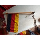 Flagge 28 x 44 cm Flaggenstock 67cm �20mm incl. Fu�...