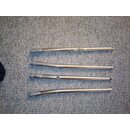 Reling 4 x VA, St�tze � 25mm ca 47cm hoch sind gebogen...