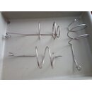 3 x VA Infusionshalterung Flaschen Halter f�r die Reling...