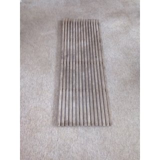 Massiv Teak Brett 100cm x 10 x 2,4cm war noch nie verbaut ist gerade wurde trocken
