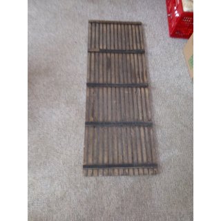 Massiv Teak Brett 100cm x 10 x 2,4cm war noch nie verbaut ist gerade wurde trocken