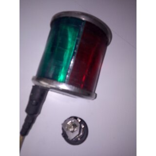 Hella TD Buglampe Rot Grün DHI BSH Zugelassen Gebraucht okay ohne Leuchtmittel