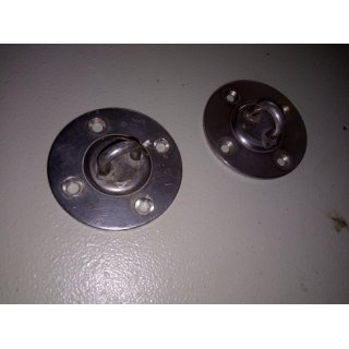 2x Befestigungsteller Ø 60 mm gebraucht