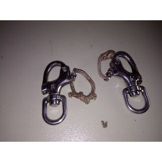 2x Wirbel 65mm (Edelstahl) gebraucht