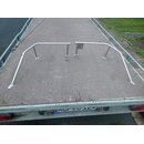 Geteilter Heckkorb 22mm Grundplatte hinten 46 bis 52cm...