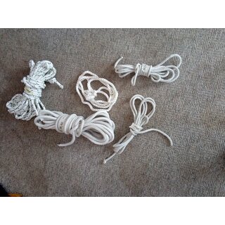 5 x Bootsleine gebraucht, 16,0m Leine � 10mm, 14,1m Leine...