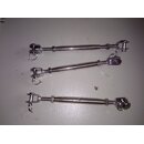 3 x M8 V4A Wantenspanner 27 &ndash; 17cm gebraucht wie...