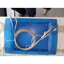 2 x 427cm Wante Vorstag incl Wantenspanner  4mm gewalzte...