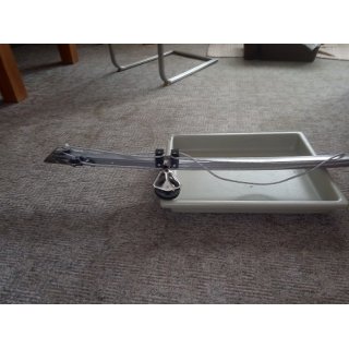 Groschot Traveler System 148cm lang 2,3cm breit Incl. Schlitten 2x Endstck, 2x Klemme Groschot Block gebraucht