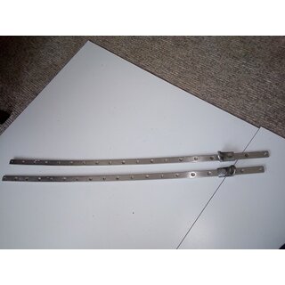 2 x VA Genuaschiene 59,5 x 2cm incl. Schlitten Dehler Varianta 65 Gebrauchtware wie abgebildet