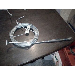720cm Wante Vorstag incl Wantenspanner  4mm gewalzte Enden durch den Wantenspanner verndert sich die Lnge um ca. +/-5 cm