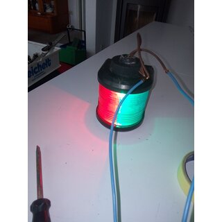 Aqua Signal Buglampe Rot Grün DHI BSH Zugelassen Gebraucht okay Leuchtmittel Funktioniert