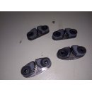 4x HA 4077  Klemme Tau  5-12mm 60x 25mm Lochabstand 40mm...