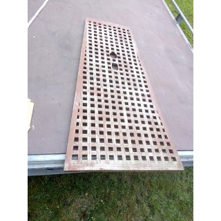 Dehler Varianta 65 Wrfel Grting Pflicht Boden Cockpit Grting 135cm lang breite 42 andere 63cm gebraucht
