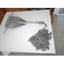 4Kg verzinkter Platt Anker incl. 5,5m Kette 12,5m Leine