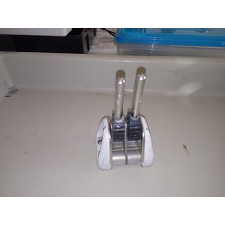 25x Schekel Haken VA Edelstahl Gebraucht