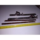 2 x Alu 29,5cm Genuaschienen Traveler Schiene 25mm Incl....