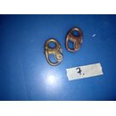 2x Messing Stakreiter 46mm lang gebraucht