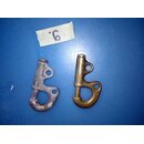 2x Messing Stakreiter 64mm lang gebraucht