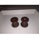 2 x Winch Winsch Knarrblock Tufnol  Taubereich 50mm,...
