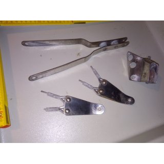 Messing Schlohalterung  gebraucht unbenutzt