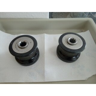 2 x 10er Meissner Winsch  74mm Taubereich, Sockel 100mm, Drehrichtung im Uhrzeiger gebraucht