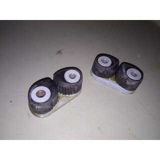 2x Curryklemme bis  10mm 65x 31mm Lochabstand 38mm...