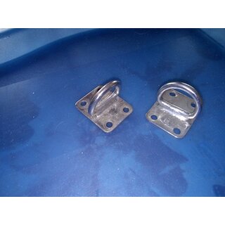 M10 Mastbolzen Ringschraube Edelstahl 90mm Gesamtlnge 150mm gebraucht