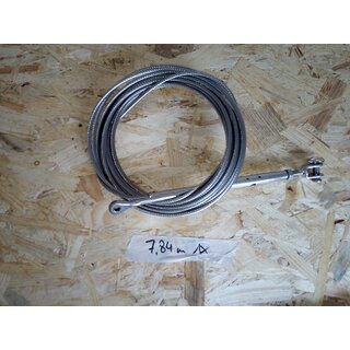 Wante 784cm Vorstag incl Wantenspanner  4mm gewalzte Enden durch den Wantenspanner verndert sich die Lnge um ca. +/-5 cm