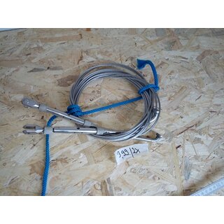 2 x Wante 399cm Vorstag incl Wantenspanner  4mm gewalzte Enden durch den Wantenspanner verndert sich die Lnge um ca. +/-5 cm