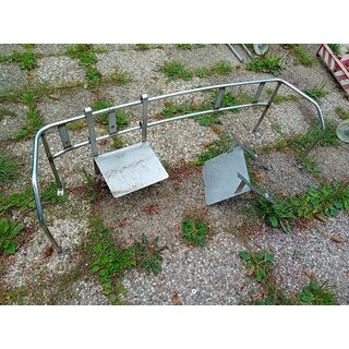 Geteilter Heckkorb original Wegu Happy Sailing ca. 80cm in der Lnge 54cm in der breite hinten 32cm hoch
