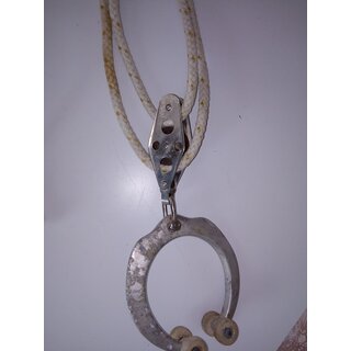 Pfeiffer Groschot Traveler Reitbalken 106cm x 1,8cm Kugelgelagerter Schlitten gebraucht wie abgebildet